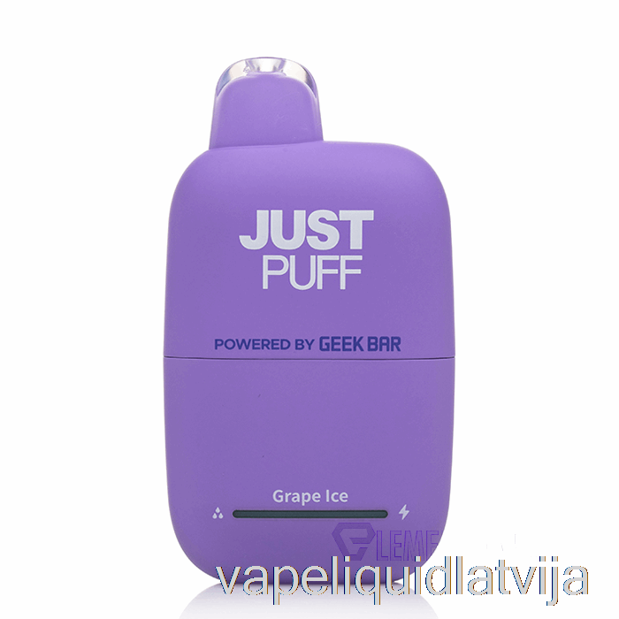 Justpuff 6000 Vienreizējās Lietošanas Vīnogu Ledus Vape šķidrums